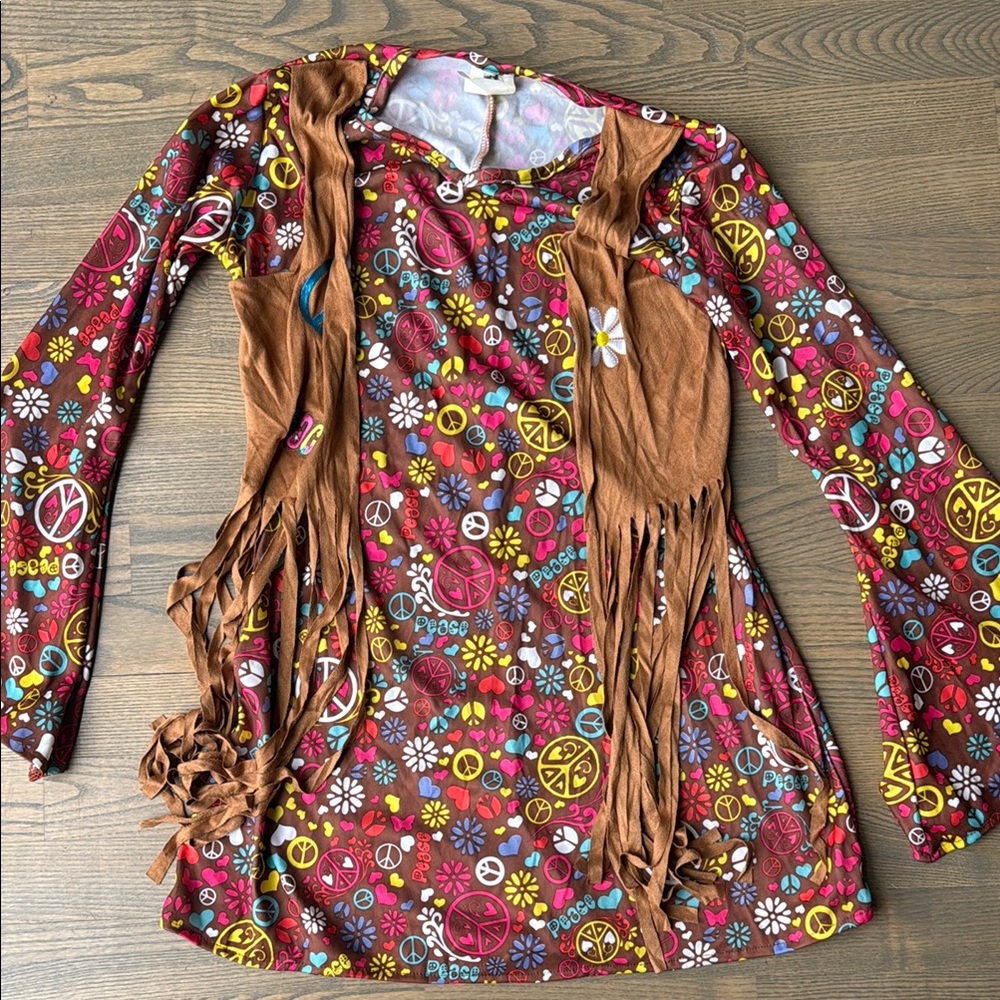 Hippie Halloween costume